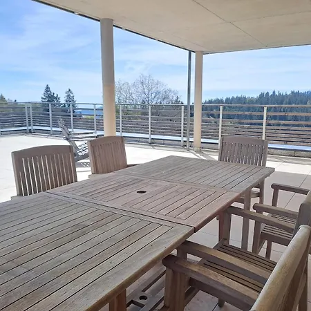 Elegant Terrasse Pied Des Piste Vtt *